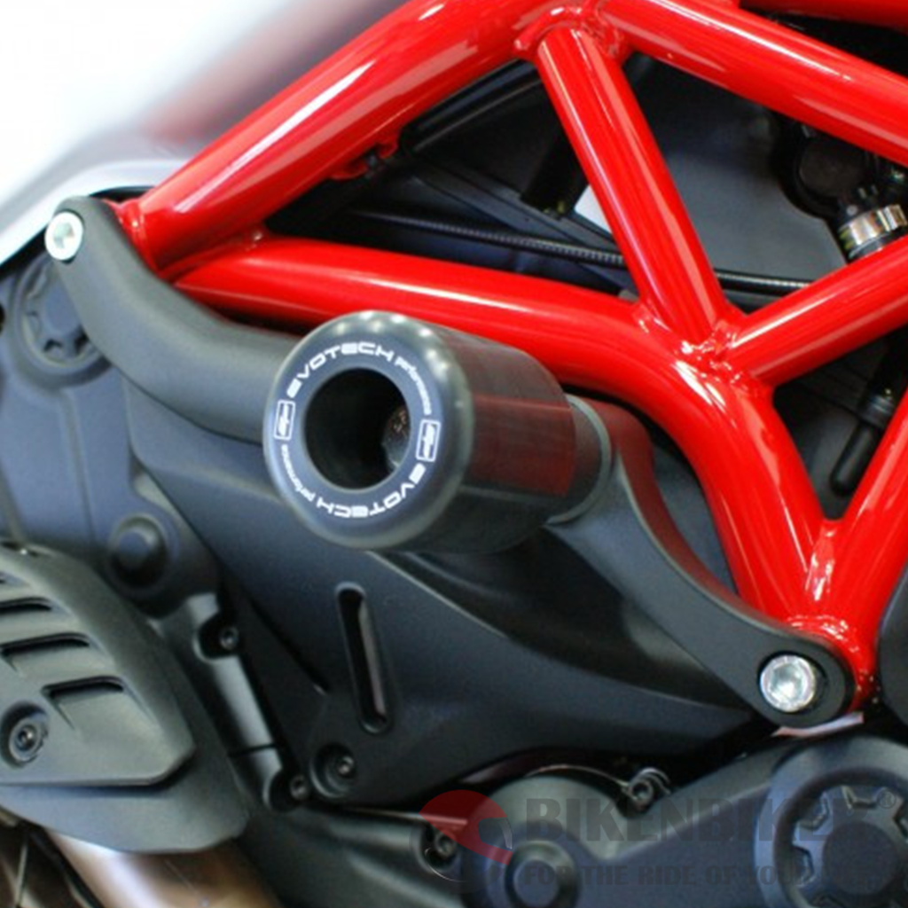 Ducati Monster 821 Frame Crash Protection - Evotech Performance