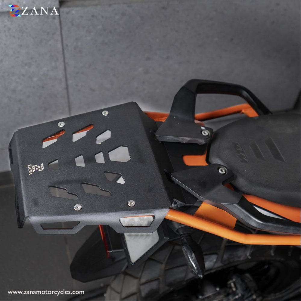 New Toprack Orange & Black Compatible With Grab Rail KTM ADV 250/390- Zana