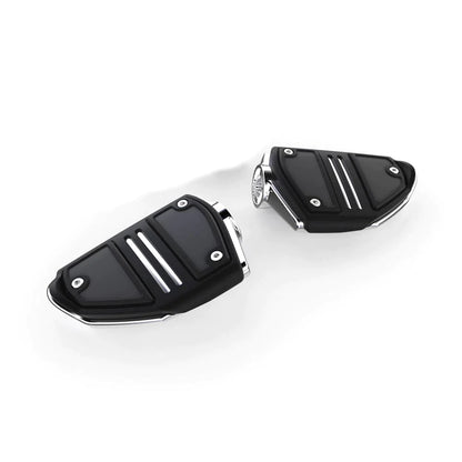 Twin Rail Footrest For Goldwing Black - Goldstrike