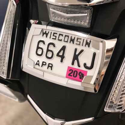 License Plate Frame - Honda Goldwing - Ciro Goldstrike