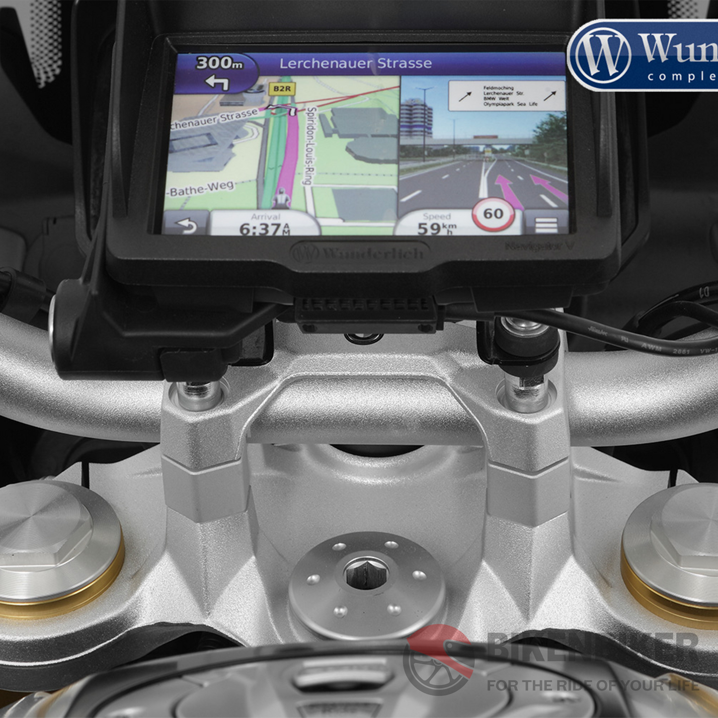 BMW F Series Ergonomics - Handlebar Risers - Wunderlich