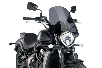 Naked New Generation Touring Windshield for Kawasaki Vulcan S - Puig