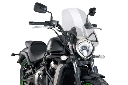 Naked New Generation Touring Windshield for Kawasaki Vulcan S - Puig