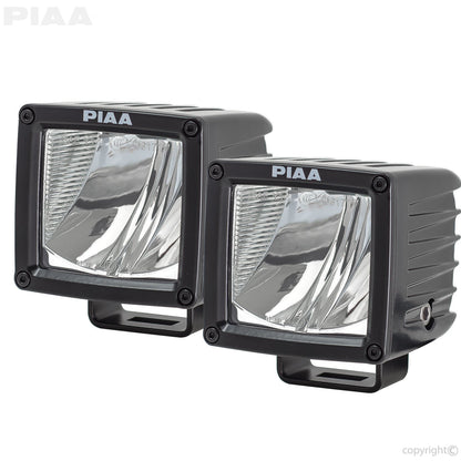 PIAA RF3 Cube White LED Driving Beam Kit - Bike 'N' Biker