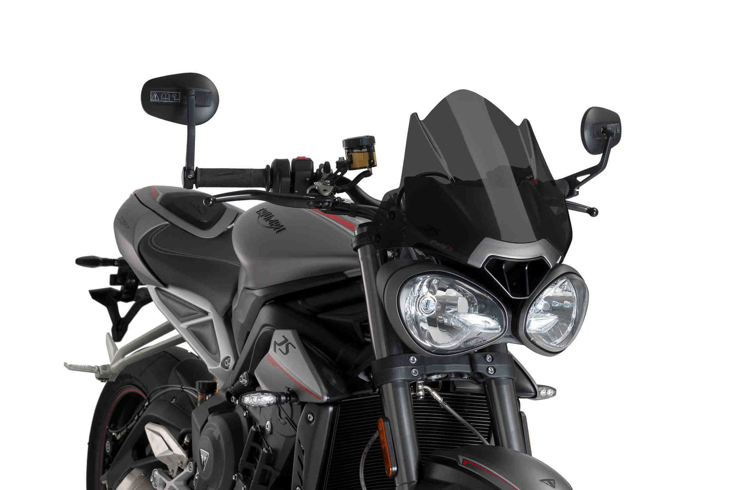 Naked New Generation Sport Windshield - Triumph Street Triple 765 R/RS / Speed Triple 1050 - Puig