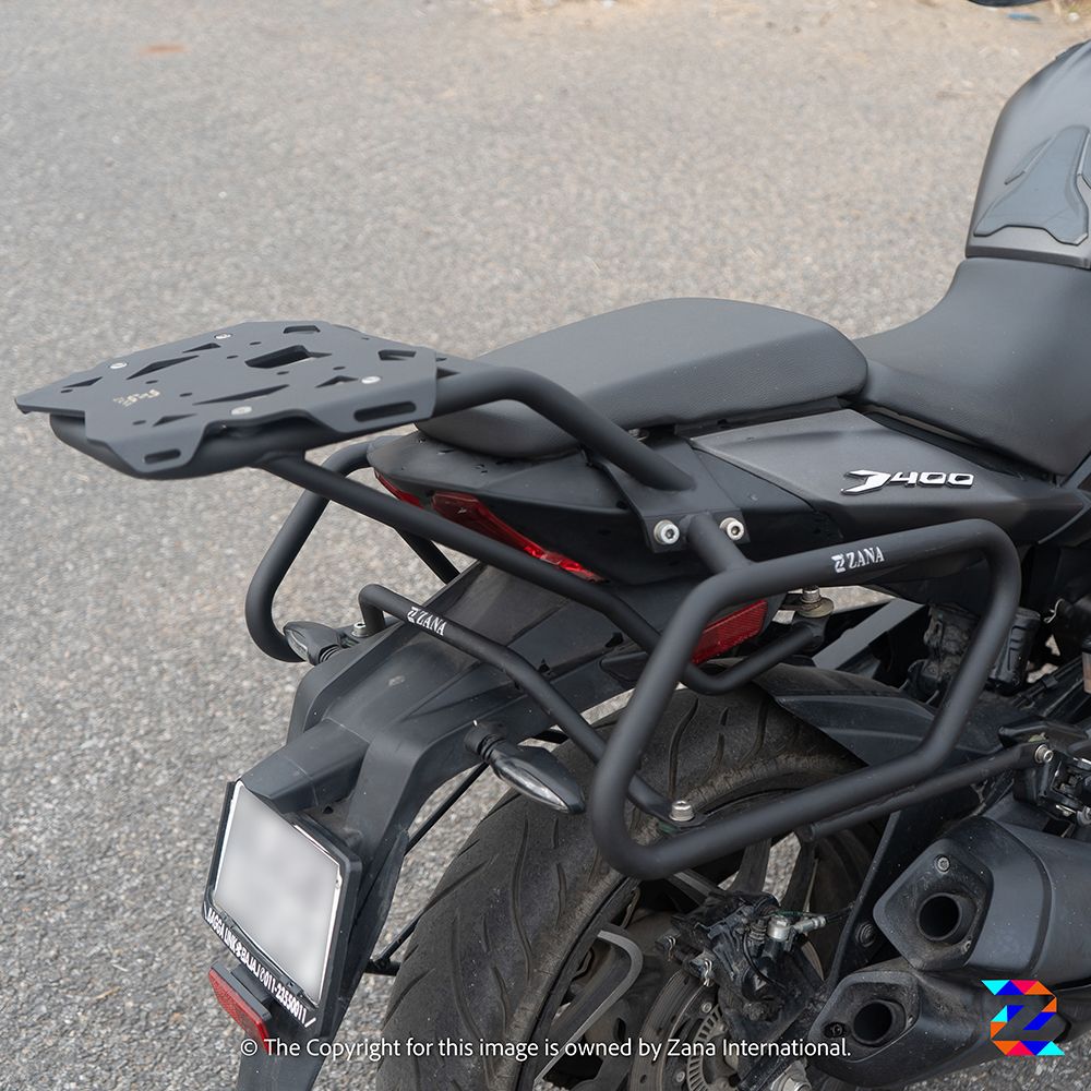 Bajaj Dominar 250/400 Top Rack with New Plate (compatible with Backrest) - Zana