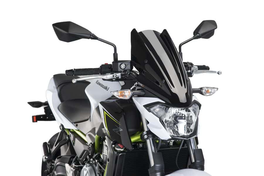 Naked New Generation Touring Windshield for Kawasaki Z650 (2017-2020) - Puig