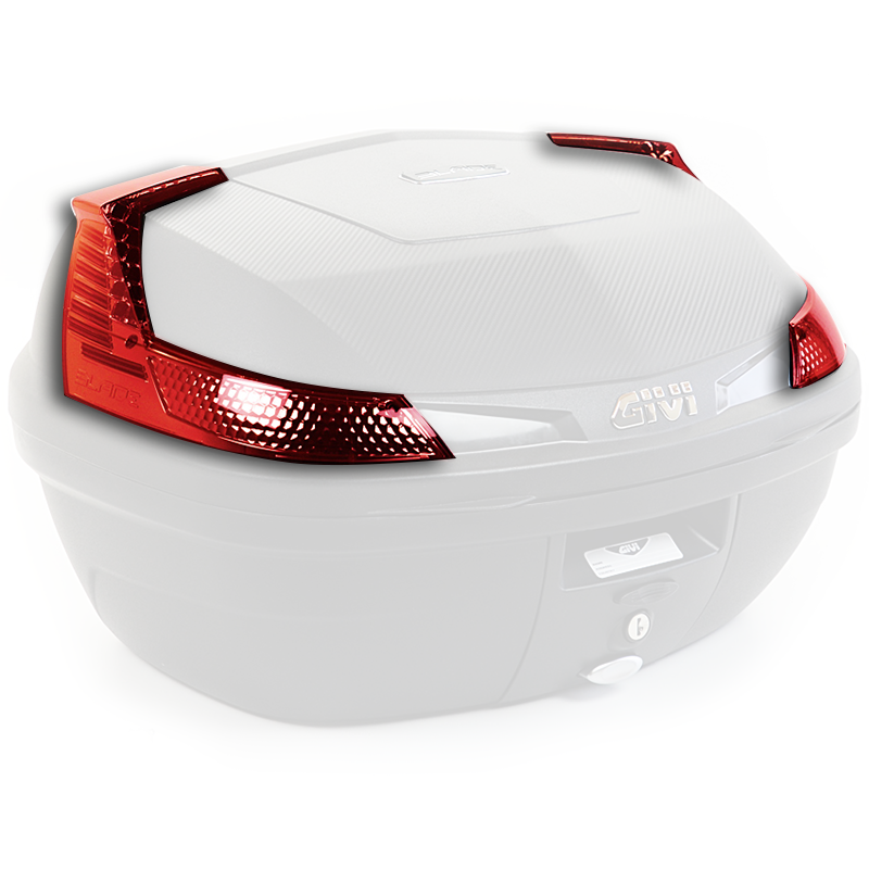 B37 Blade Top Case - Red Reflectors Only - Givi