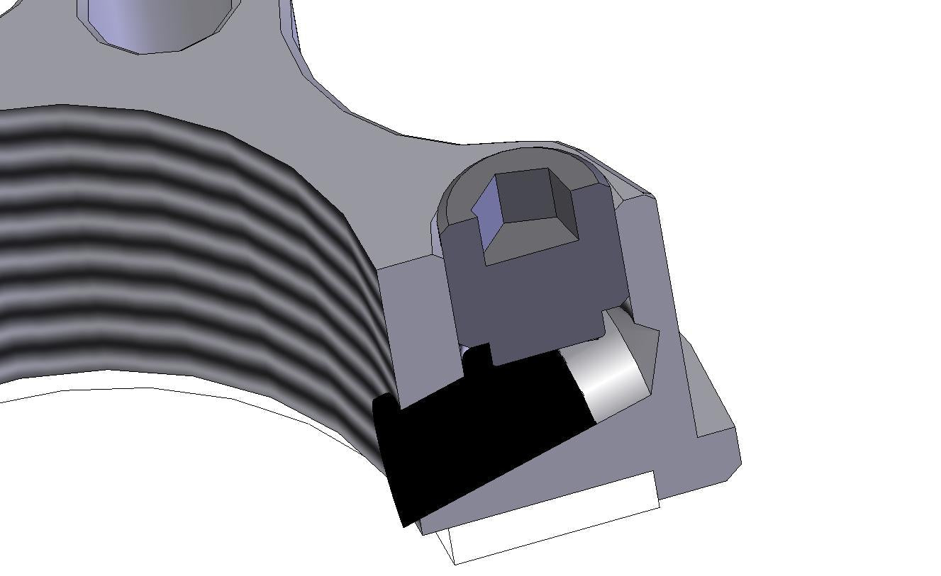 Top Yoke Nut ACMA Aluminum - Gilles Tooling