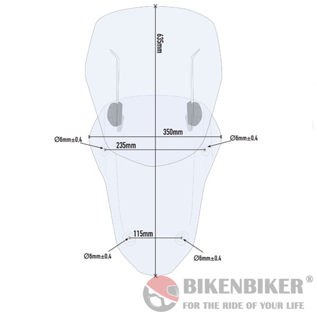 Air Flow Windscreen for Honda Africa Twin (2017+) - Givi