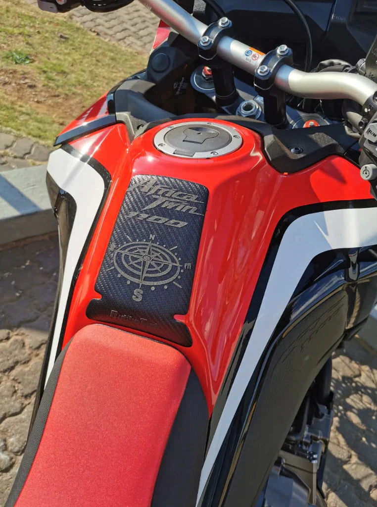 Honda Africa Twin CRF1100L Ergonomics - Tank Pad - Rubba Tech