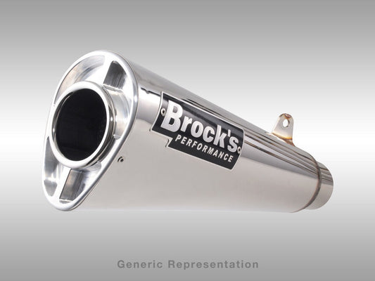 Alien Head 2 Full System 14" Muffler S1000RR (2020+) - Brock's Performance
