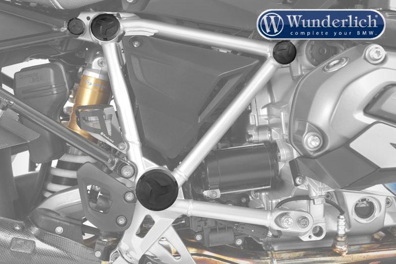 BMW R1200GS Styling - Frame Cap Set (Rubber) - Wunderlich