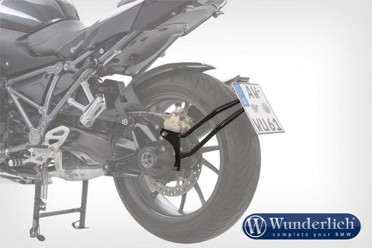 BMW R1200GS Ergonomics - License Plate Holder - Wunderlich