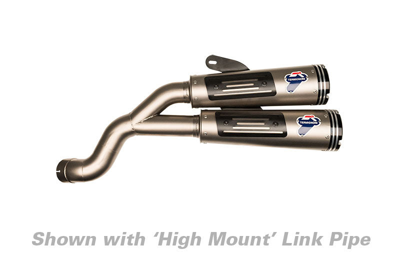 Termignoni Conical Dual Mufflers Stainless Slip-On R nineT (16-18) High Mount