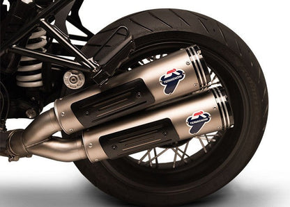 Termignoni Conical Dual Mufflers Stainless Slip-On R nineT (16-18) Low Mount