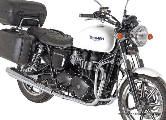 Triumph Bonneville T 100 SE Engine Crash Guard Hepco Becker - Bike 'N' Biker