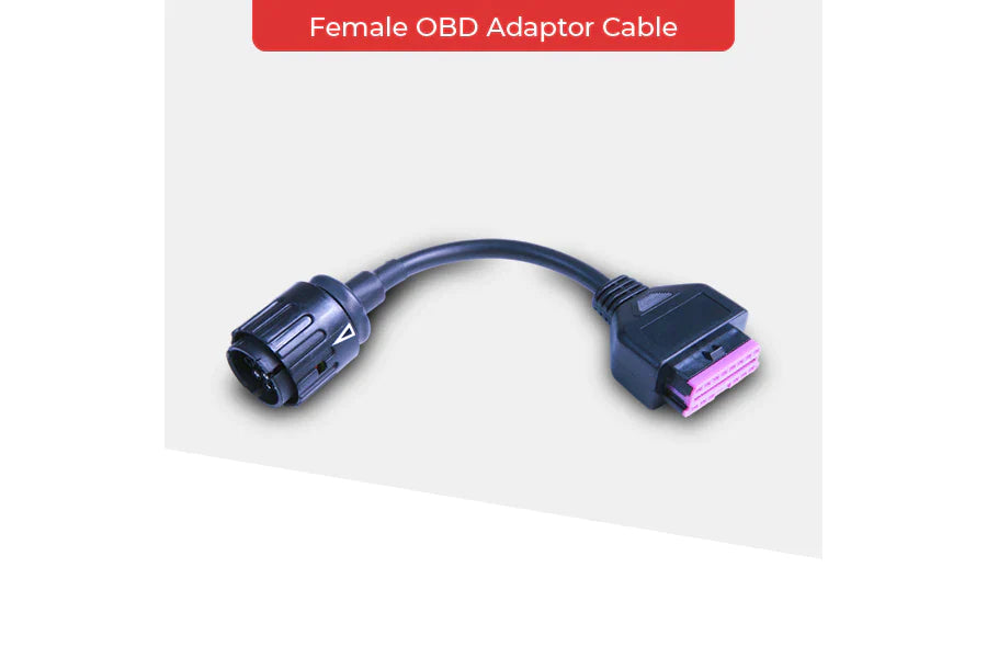 Female OBD Cable (OBD-II GS-911 to 10-Pin Adapter)