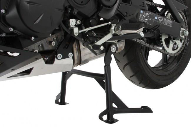 Kawasaki Versys 300 Ergonomics - Center Stand - Hepco & Becker