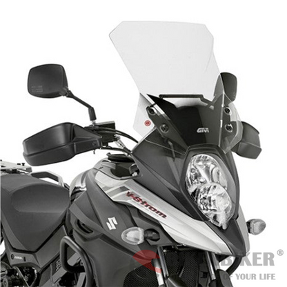 Clear windscreen - Suzuki Vstrom 650 - Givi