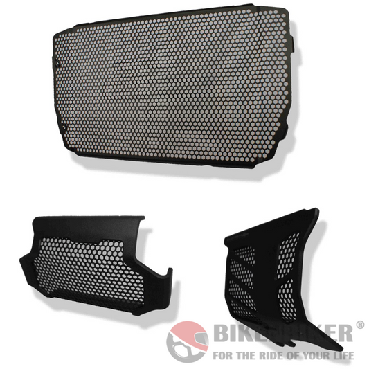 Ducati Hypermotard 939 Radiator, Engine and Oil Cooler Guard Set 2016+- Evotech Performance
