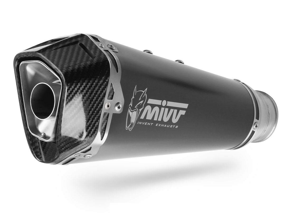 Delta Race Slip On Exhaust for Kawasaki Z900 - Mivv