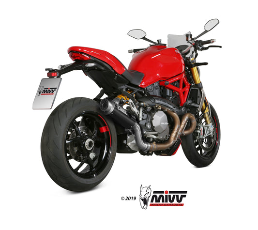 GP Pro Slip On Exhaust for Ducati Monster 821 (2018-20) - Mivv