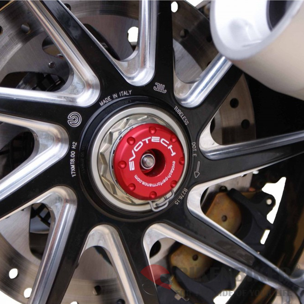 Ducati Rear Spindle Bobbins - Evotech Performance