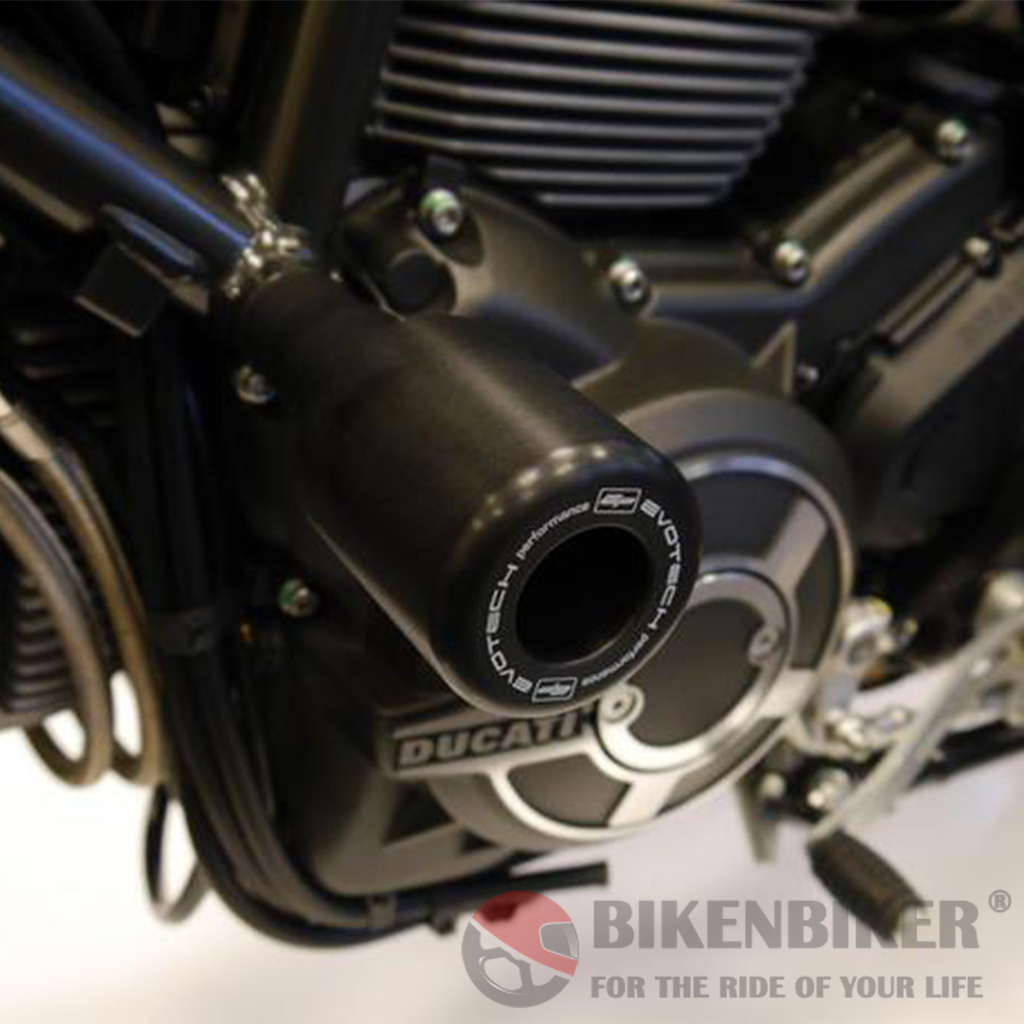 Ducati Monster 797 Crash Protection Bobbins (2017 +) - Evotech Performance