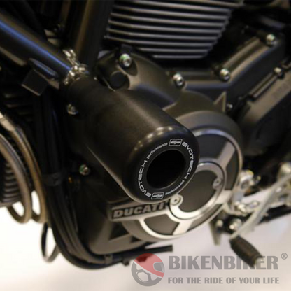 Ducati Monster 797 Crash Protection Bobbins (2017 +) - Evotech Performance
