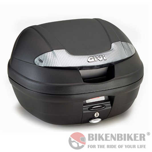 E340 Vision Monolock Top Case - Smoked Reflectors - Givi