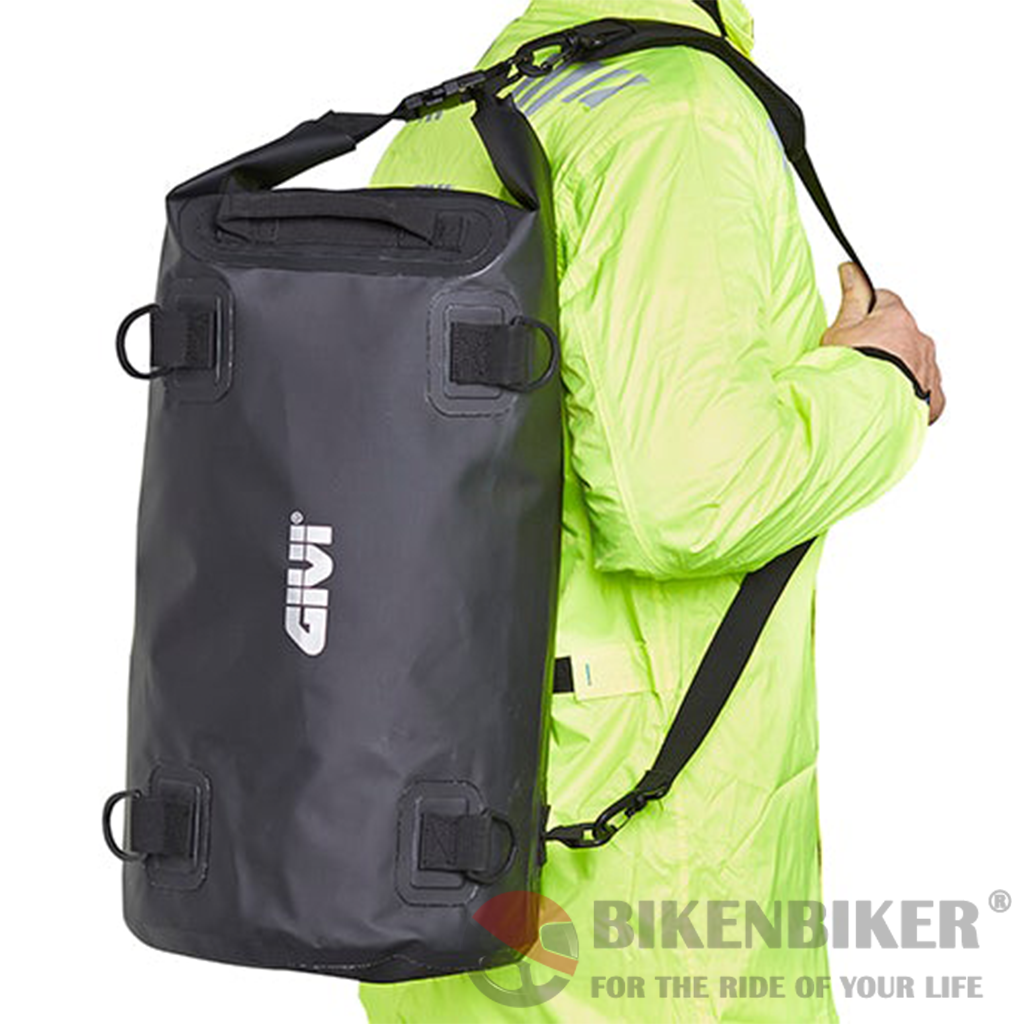 EA114BK Waterproof Cylinder Seat Bag - 30 Litres - Givi