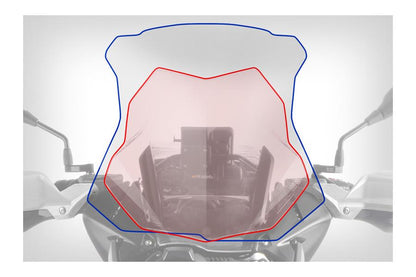 BMW R1200GS GSA/Rallye R1250GSA/GS Windscreen Ergo "Marathon II" (H: 534MM)