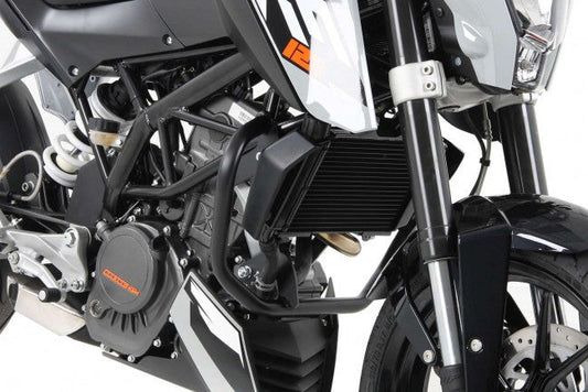KTM Duke 200 Engine protection bar black Hepco Becker - Bike 'N' Biker