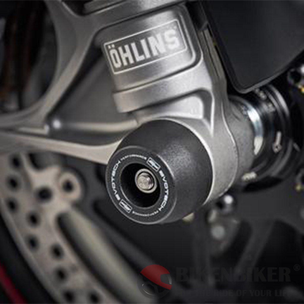 Ducati Panigale V4/ Streetfighter V4/S/ Diavel/XDiavel S Front Spindle Bobbins 2018+ - Evotech Performance