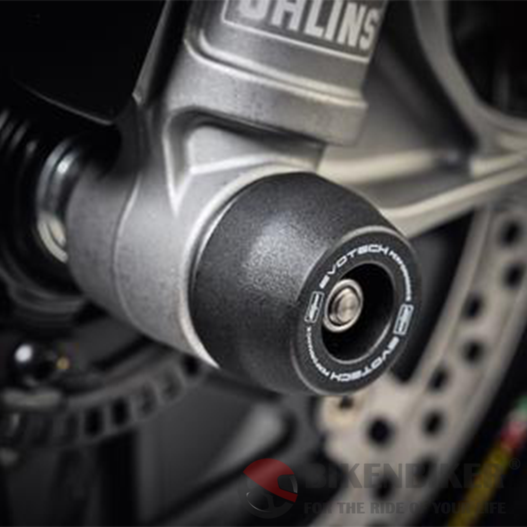 Ducati Panigale V4/ Streetfighter V4/S/ Diavel/XDiavel S Front Spindle Bobbins 2018+ - Evotech Performance