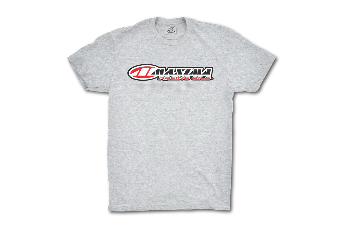 Maxima Racing Printed T-Shirts - Black/Grey - Own Your Adventure