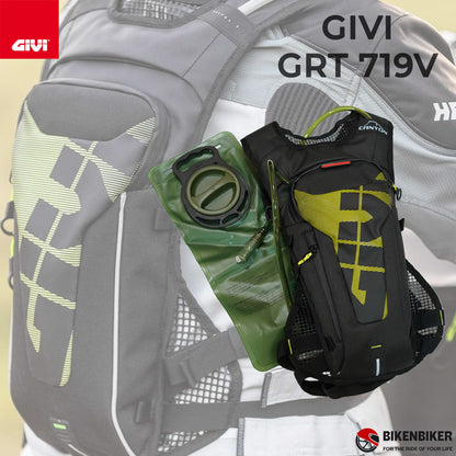 GRT719V Rucksack with Integrated Water Bag, 3 Litres - Givi