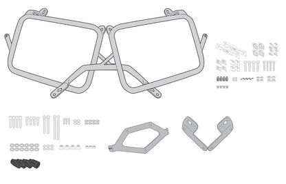 Specific Pannier Holder for Monokey Cam-Side Trekker Outback Side Cases for Triumph Tiger 1200 GT - Givi
