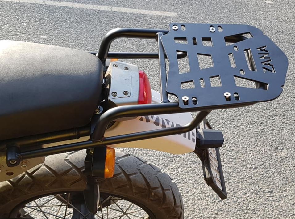 Royal Enfield Himalayan Top Rack with Plate - Black - Zana