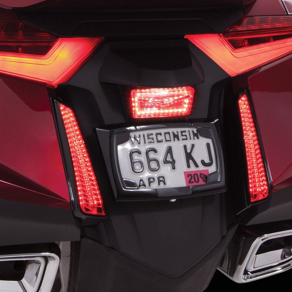 License Plate Frame - Honda Goldwing - Ciro Goldstrike