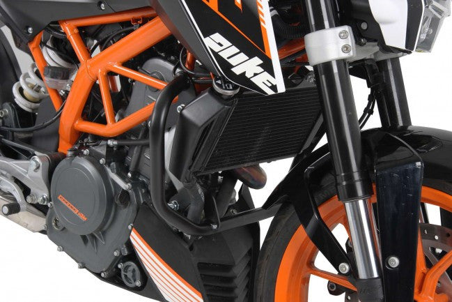 KTM 390 Duke Engine Protection bar black Hepco Becker - Bike 'N' Biker