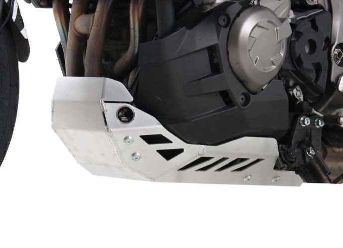 Kawasaki Versys 1000 Engine protection plate silver Hepco Becker - Bike 'N' Biker