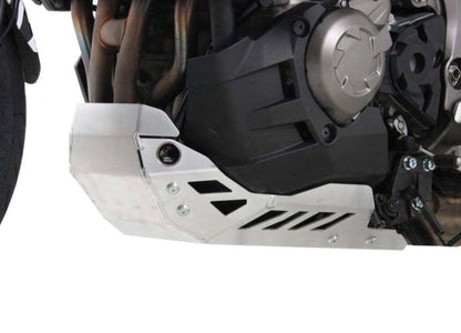 Kawasaki Versys 1000 Engine protection plate silver Hepco Becker - Bike 'N' Biker