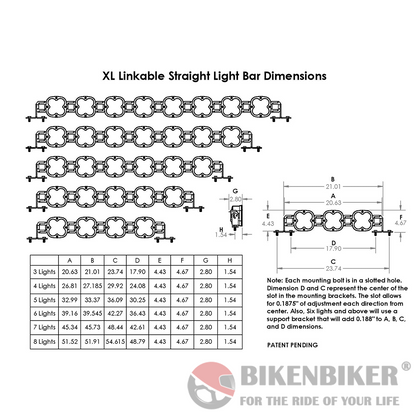 LED Light Bar XL Linkable (3150Lu/pc) - Baja Design