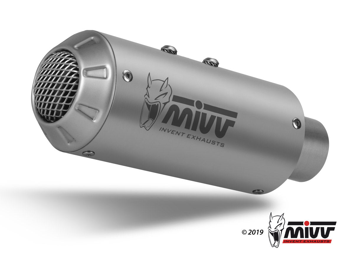 MK3 Full System Exhaust for Kawasaki Ninja/Z 650 - Mivv