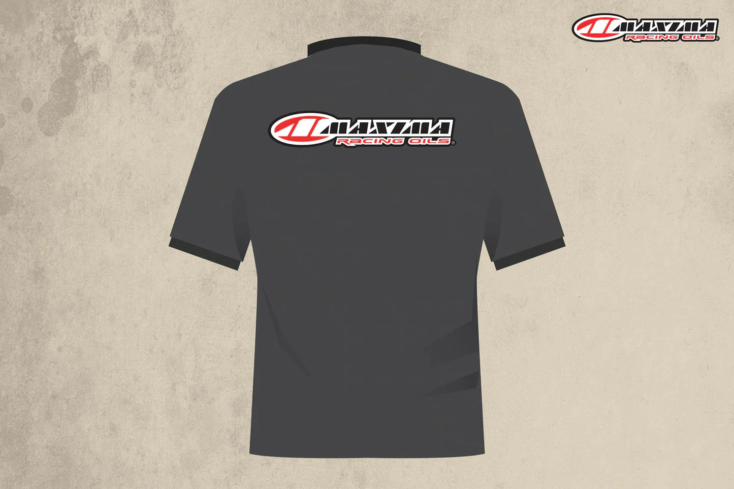 Maxima Racing Printed T-Shirts - Black/Red - Own Your Adventure