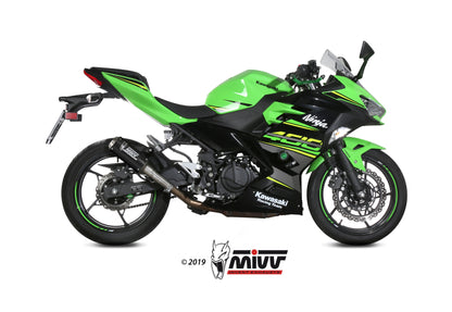 MK3 Slip On Exhaust for Kawasaki Ninja 400 - Mivv