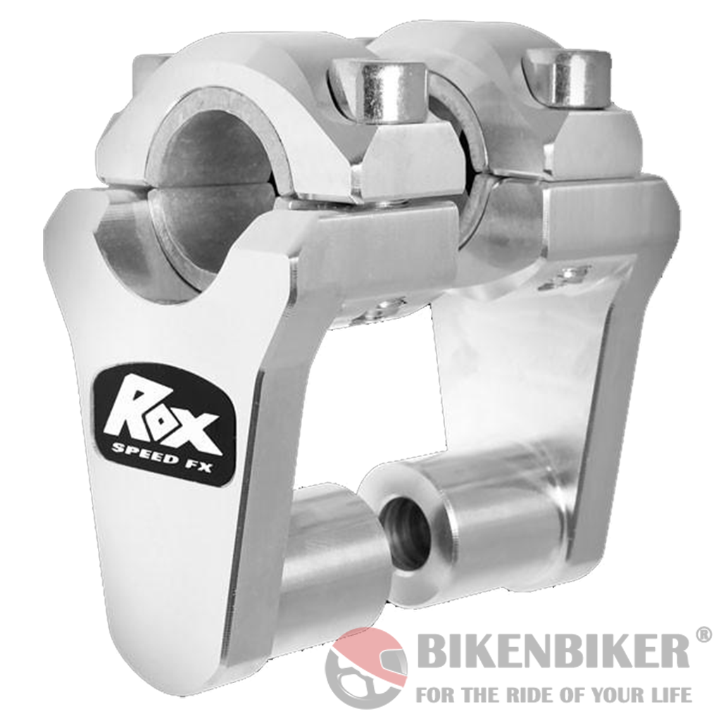 2" Pivoting Bar Risers for 7/8" OR 1 1/8" Handlebar - Rox Speed FX