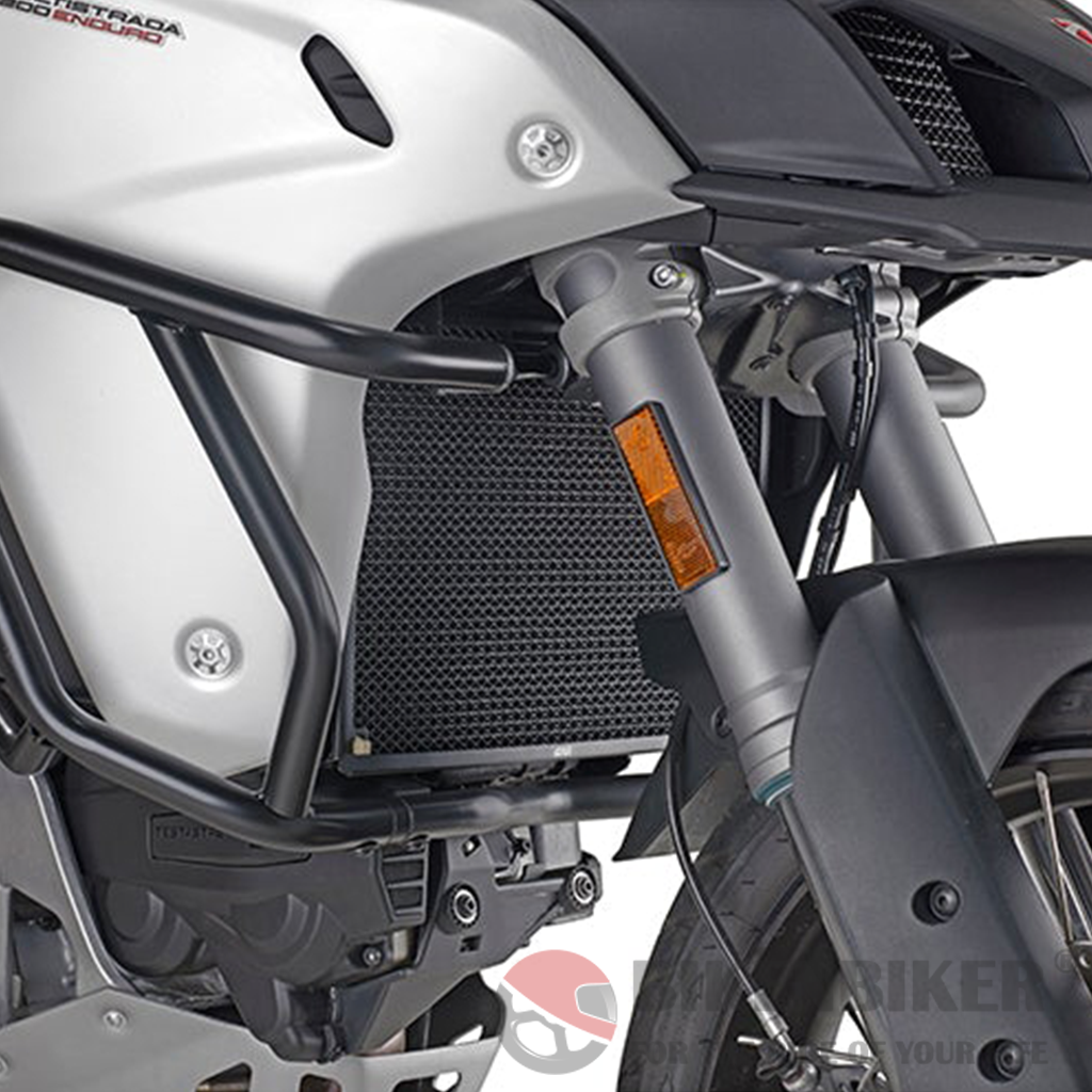 Specific Radiator Guard, Black for Ducati Multistrada 950, 950S, 1200 Enduro, 1260 and 1260 Enduro - Givi